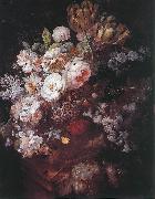 HUYSUM, Jan van Vase of Flowers af Sweden oil painting reproduction